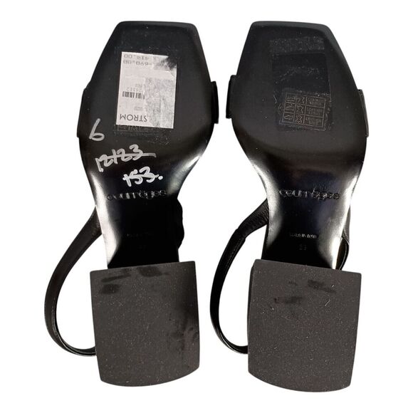 Courrèges Black Women's Sandals - Picture 10 of 10